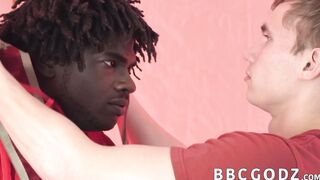 Handsome Devin Trez makes Darron Bluu ride his hard BBC
