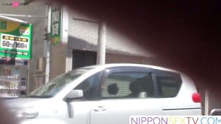 NipponSexTV.com - Japanese babe secretly filmed pissing in public