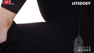 Sensational British Gf Provokes Captive Gf To Controlled Orgasm With Amazing Body