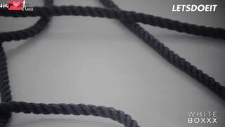 Sensual encounter between Cutie ginger and her stud