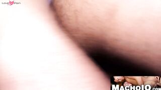MachoIO.com - Latino homo fucked bareback and creamed with hot jizz