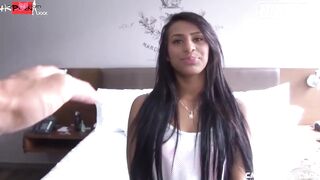 amateur hispanic Indira Uma jumps rough on huge penis