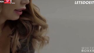 Big Tit Chloe Lamour nailed into both her holes