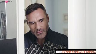 SayUncleNetwork.com - Young jock Thyle Knoxx barebacked by stepdad on birthday for a