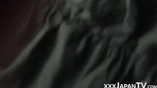 Real Japanese amateur playing with her juicy pussy