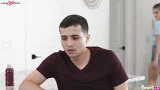 Ricky Spanish is inured and bandaged and his stepsister Ashley Alexander isn't being very nice about it. She tells Ricky