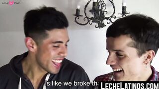 LecheLatinos.com - Adorable Latino couple's rough breeding and POV facial in a wild f
