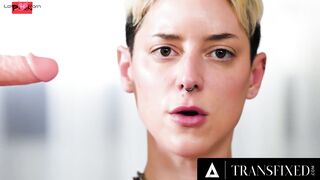 TRANSFIXED - Lusty Roommates Jean Hollywood & Webcam Damage Compete For Kenzie Anne's Vagina