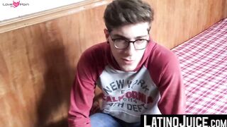 Alluring guy Arthur Joseph sways boredom by masturbating his hungry cock