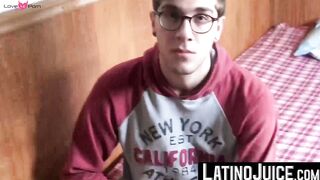 Alluring guy Arthur Joseph sways boredom by masturbating his hungry cock