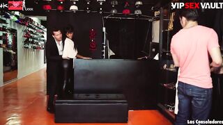 VIP SEX VAULT - Dirty MMF Threeway At The Clothing Store With Black Beauty Noe Milk And 2 Dicks