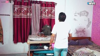 Indian hot wife seduced by AC technician in the home
