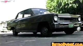 RetroDudes.com - Tough mysterious guy dominates and fucks his gay bitches