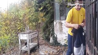 Mugur porn video – Skinny Gina Gerson Public Fucking Session inside a Rainy day