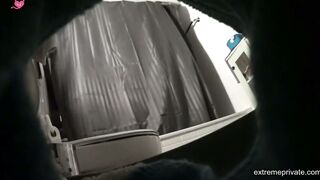 aussie Stepmom peeked in the bathroom