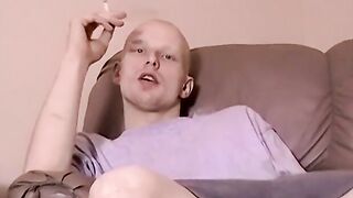 JoeSchmoeXXX.com - Crazy bi dude Diamond tastes his own cum after a hot jerk off