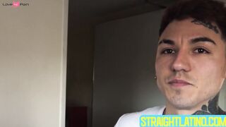 Nasty dudes Axel and Rodrigo strip their clothes to fuck each other for cash