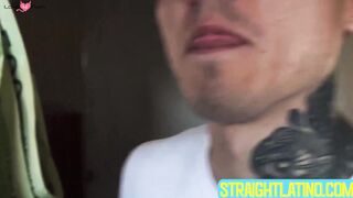 Nasty dudes Axel and Rodrigo strip their clothes to fuck each other for cash