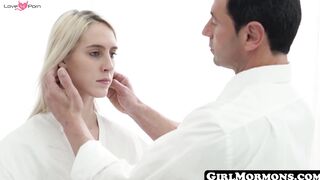 GirlMormons.com - Lusty Mormon babe's big dick sucking and hard drilling