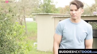 BuddiesNextDoor.com - Markie More ready to ravage his stepbrother Addison Graham's ti