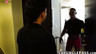 Romeo Rivera gives his tight ass to Jax Thirio for a hot fuck