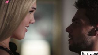 Trans cheater enjoy suck friends husbands hard dick