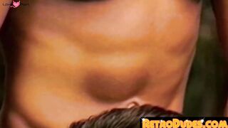 RetroDudes.com - Vintage cock suckers enjoy steamy bareback sex with cumshot