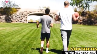 TwinkStrokes.com - Latino gay Ari and Antonio suck and fuck huge cock bareback