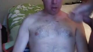 Three Daddies, One Motel Room: Amateur Group Sex