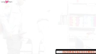 SayUncleNetwork.com - Two jocks raw-banged by a hot BBC police officer for petty thef