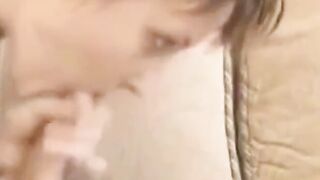 Britisk-norske Milf sin Blowjob Delight
