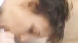 Britisk-norske Milf sin Blowjob Delight