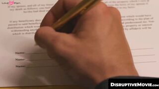 DisruptiveMovie.com - Johnny Ford gangbanged and cumsprayed by seven horny men