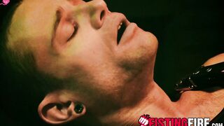 Cocksucker Quin Quire swallows the dominators dick the way he likes it