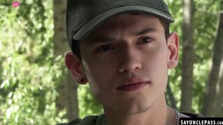 Jake Lotti and Loick Gauthier fills the barracks with their moans