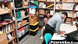 Smart ass sweet thief banged and drilled hard by handsome police