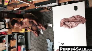 Smart ass sweet thief banged and drilled hard by handsome police