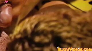 Old school stunner George Payne and Granger have sucking session then doggystyle