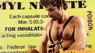 Old school stunner George Payne and Granger have sucking session then doggystyle
