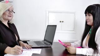 Mature Lacey Starr And Latina MILF Lesbian Massage OLDNANNY