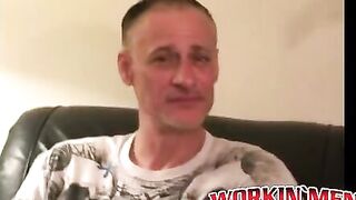 Hairy amateur playfully teases his cock and jizzes big loads