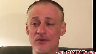 Hairy amateur playfully teases his cock and jizzes big loads