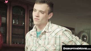 DisruptiveMovie.com - Scott Finn takes Roman Todd's alien cock deep in slim twink ass