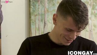 Troy Accola and Noah Donovan have interracial fuck session