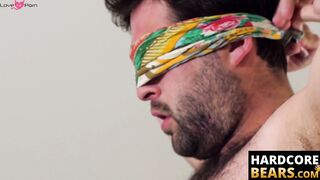 HardcoreBears.com - Hairy bear strokes his cock thinking about getting fucked hard