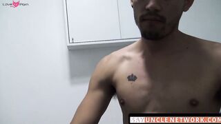 SayUncleNetwork.com - Straight Latino's passionate cock sucking before raw anal pound