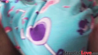 Stepdaughter Casey Ballerini jizzed on after fucking stepdad