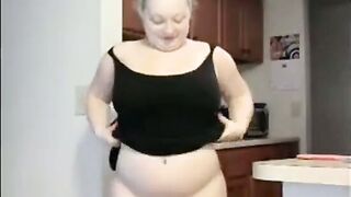 Blonde Amateur With Big Natural Tits on Webcam