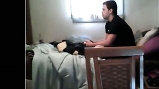 Big-Titted Amateur Hottie Rocks Out on Webcam