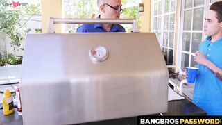 BangbrosPassword.com - Redhead babe and MILF double teamed by a very lucky boyfriend